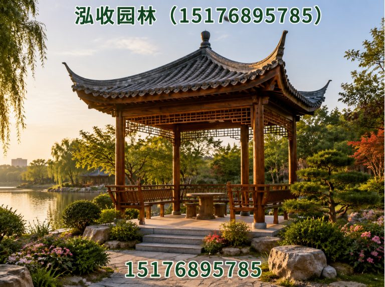 常德京津冀防腐木工程展示图